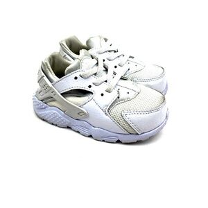 Nike Air Huarache Run Size 7c White Sneakers Shoes Footwear Children Toddler